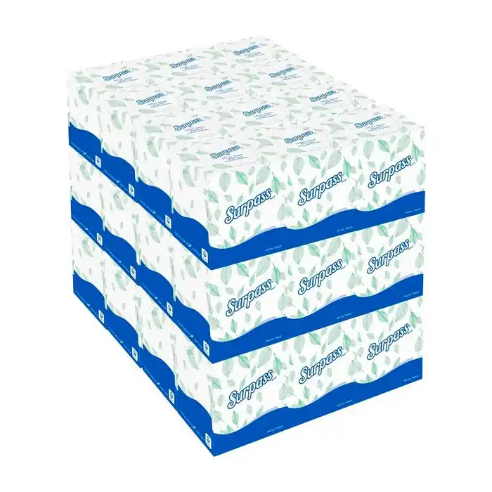 Kleenex Surpass Boutique Facial Tissue, 110 Tissues Per Box, Pack of 36 Boxes Save Now